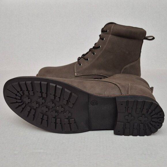 Men's Jeffrey Combat Suede Boots - Goodfellow & Co™ Brown Size 13 - NWT - Picture 5 of 11